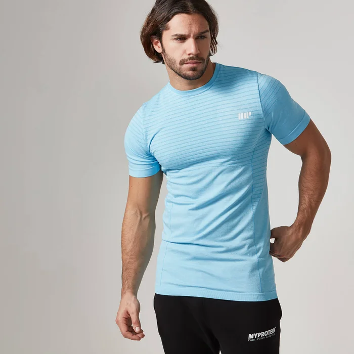 Ανδρικό Μπλουζάκι Myprotein Χωρίς Ραφές – Μαύρο