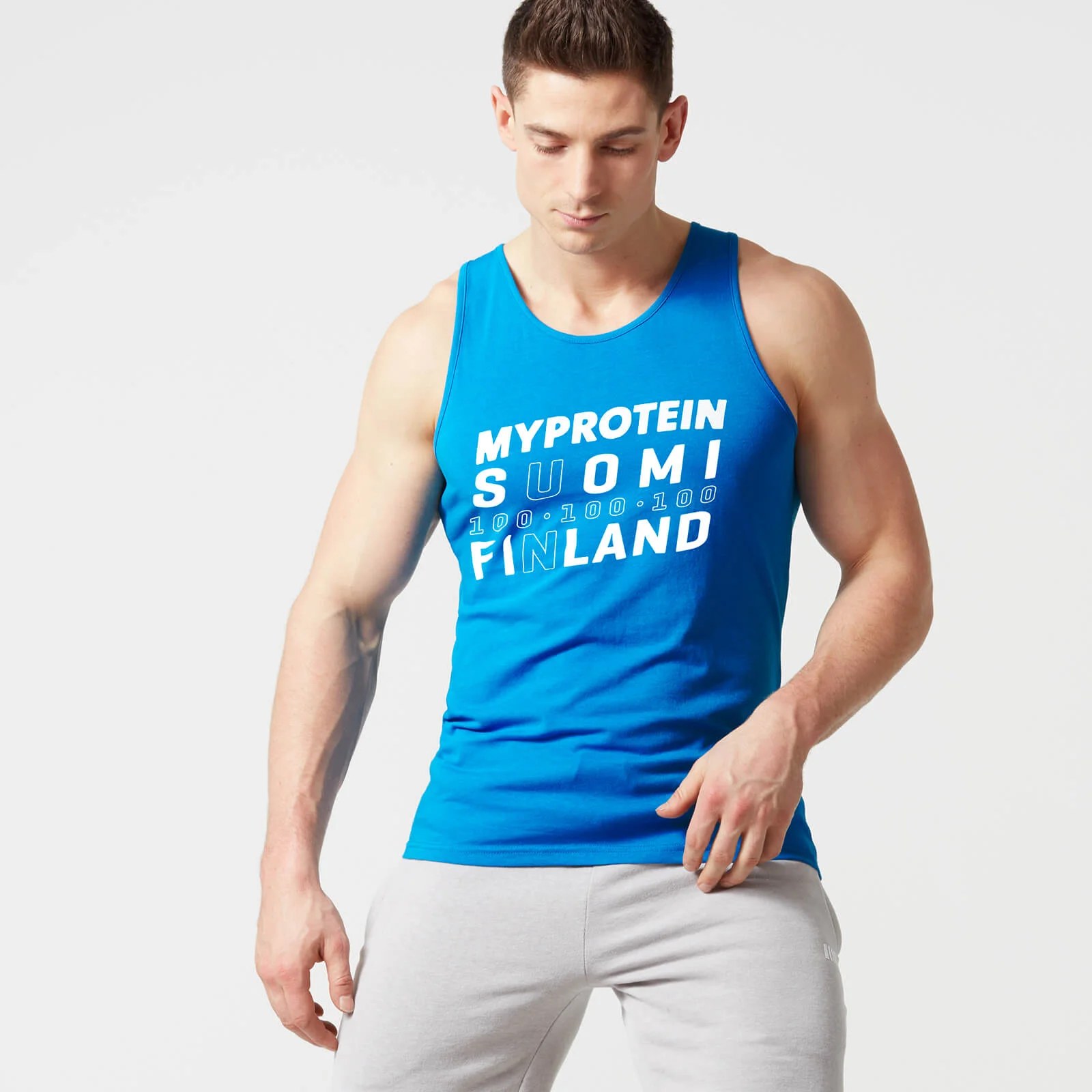 Myprotein Finland Vest - Blue - S - μπλε Εικόνα 1