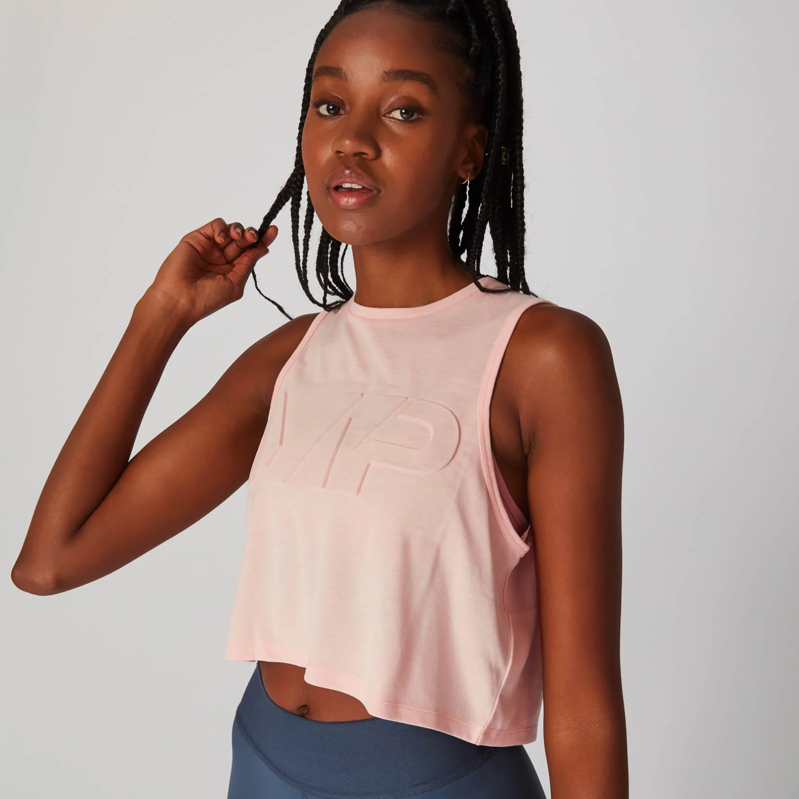 MP Embossed Reach Vest - Pearl Blush - XS Εικόνα 1