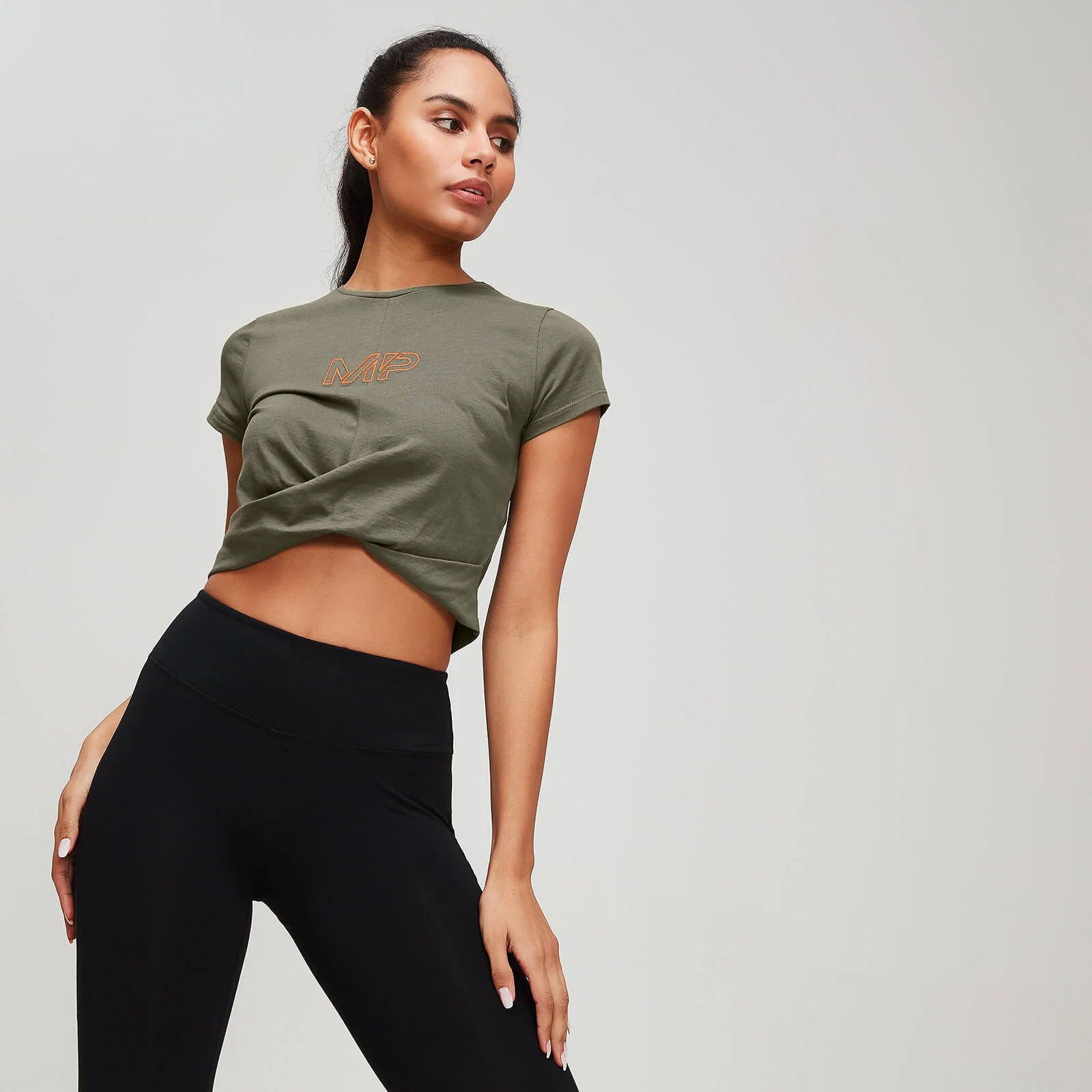 Μπλούζα Rest Day Twist Front - Avocado - XS Εικόνα 1