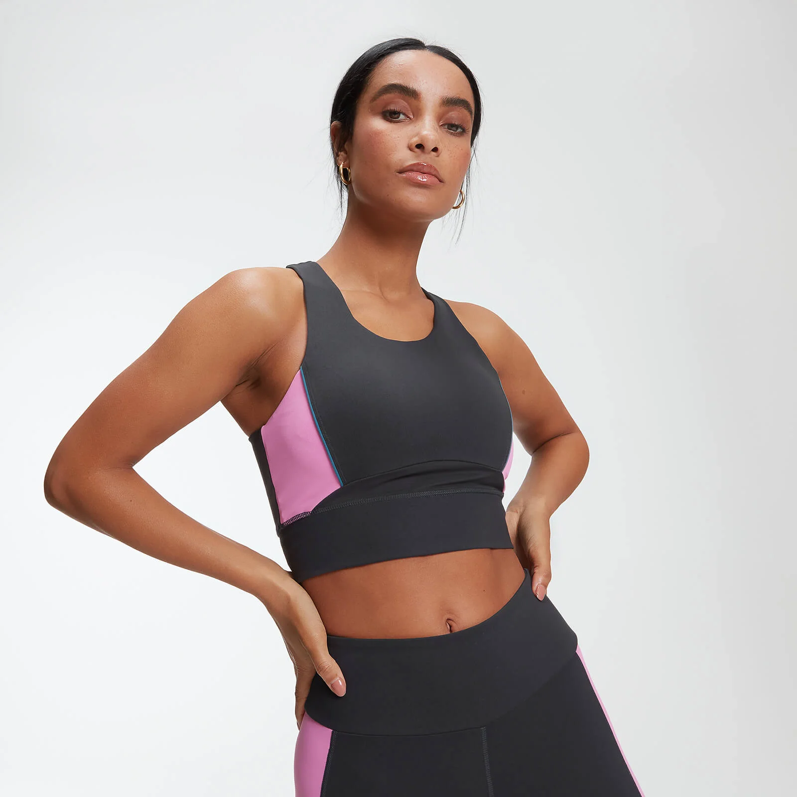 Power Longline Crop Top - Γκρι - XS Εικόνα 1