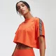 Μπλούζα Power Crop Tape - Πορτοκαλί