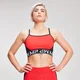 Γυναικείο MP Colour Block Branded Crop Top - Κόκκινο