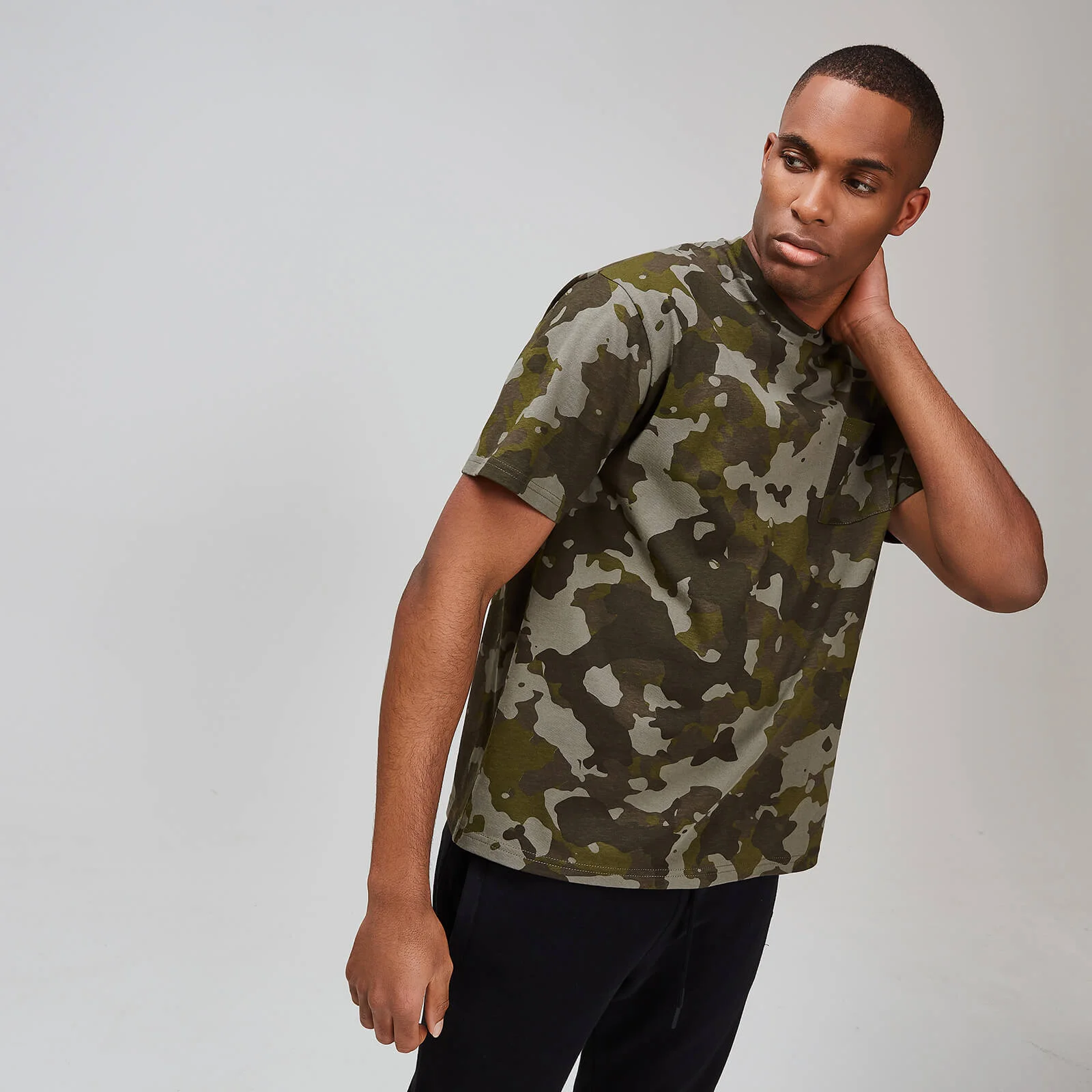 MP Men's Rest Day Pocket Stitch T-Shirt - Camo - XS Εικόνα 1
