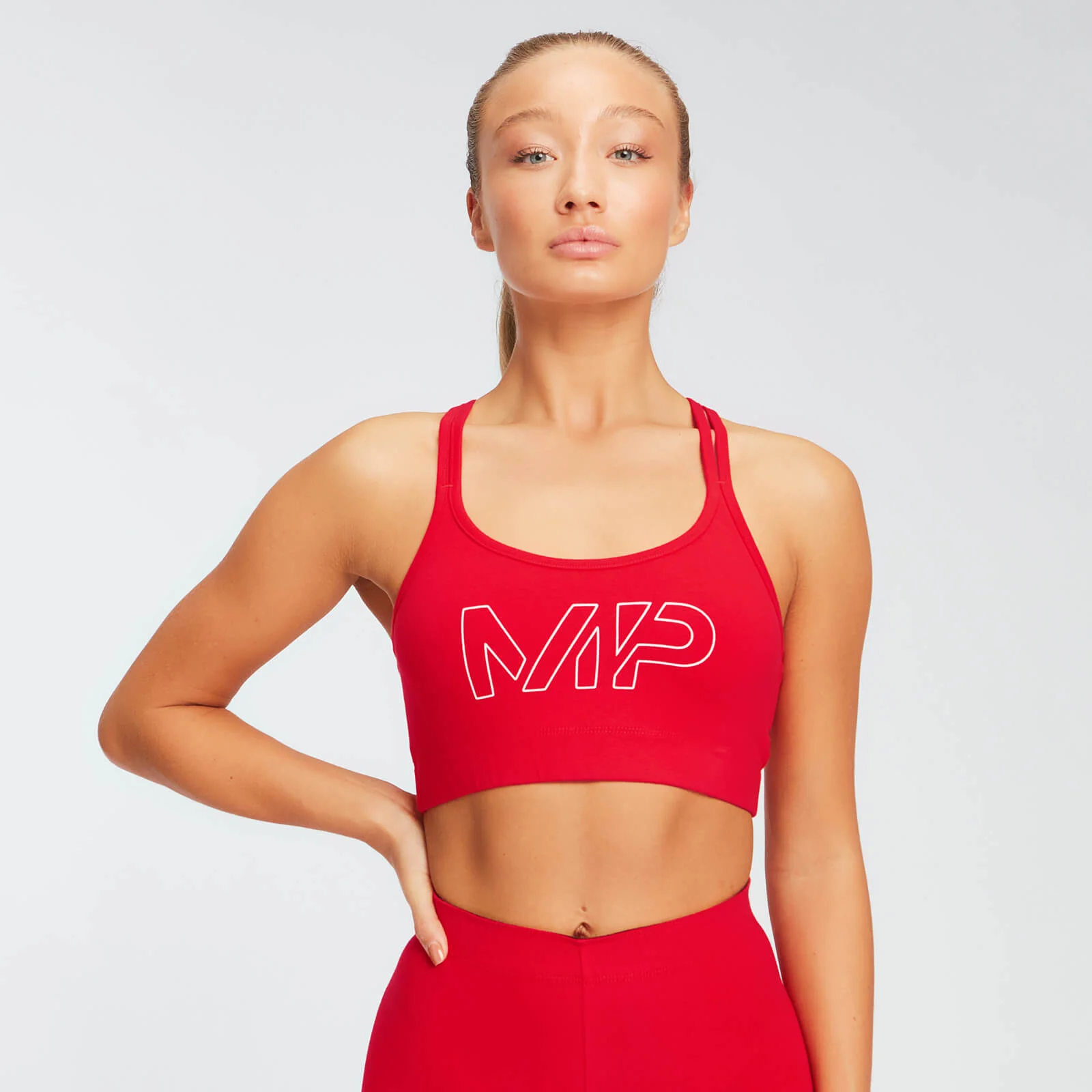 Μπουστάκι MP Jersey - Κόκκινο - XS Εικόνα 1