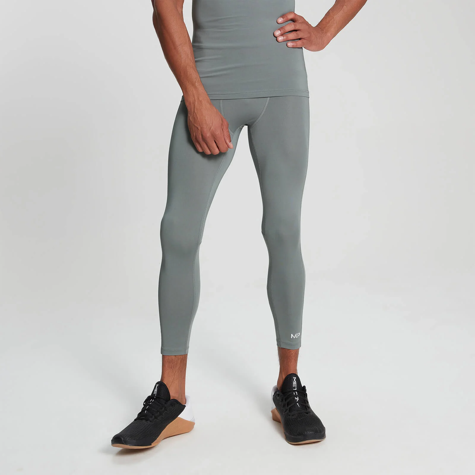 Ανδρικό κολάν MP Base Layer ¾ - Storm - XXS Εικόνα 1