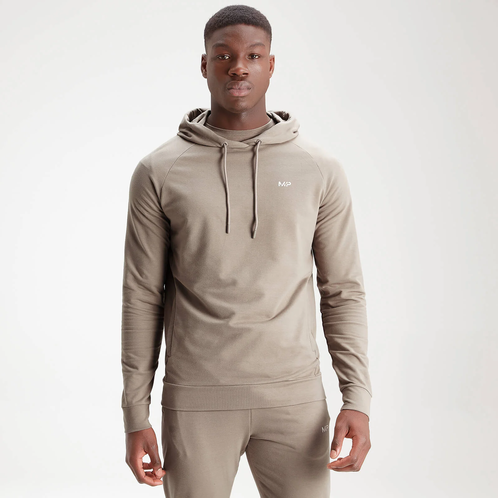 MP Men's Form Pullover Hoodie - Taupe - XXS Εικόνα 1