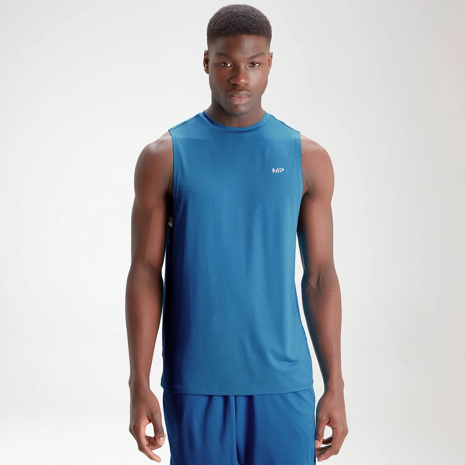 MP Men's Essentials Training Tank - Aqua - XXS Εικόνα 1