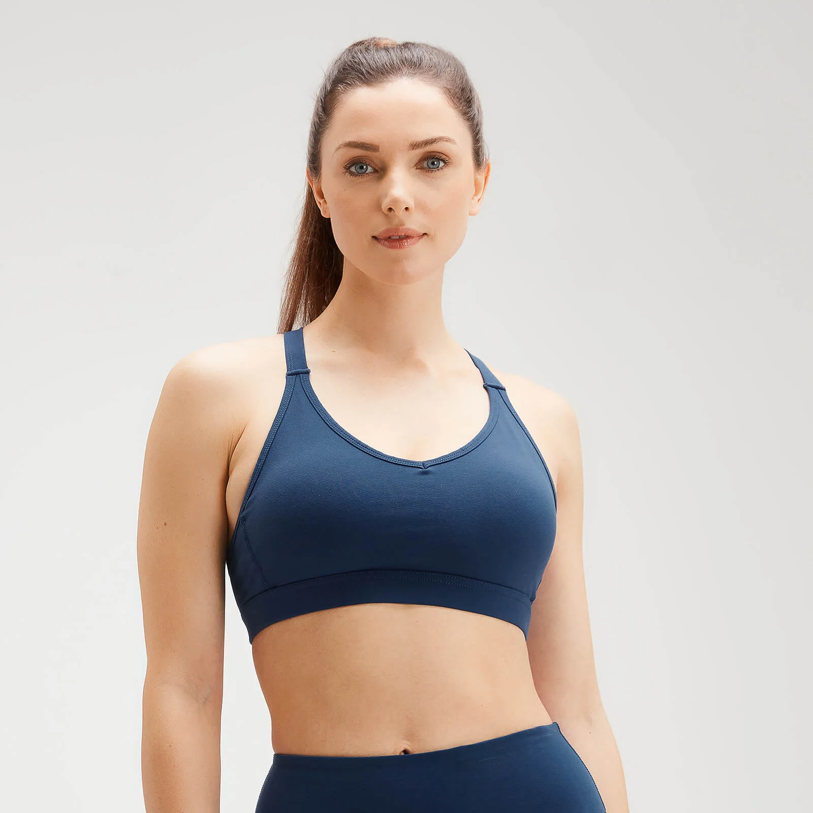 MP Women's Power Mesh Sports Bra - Dark Blue - XS Εικόνα 1