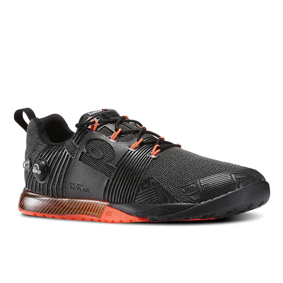 Reebok CrossFit Nano Pump Fusion Trainers - Black/Orange Εικόνα 1