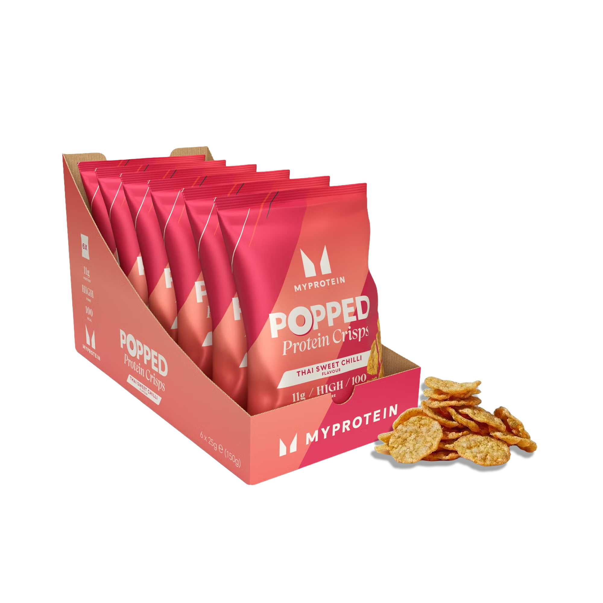 Popped Protein Crisps - Thai Sweet Chilli Εικόνα 1