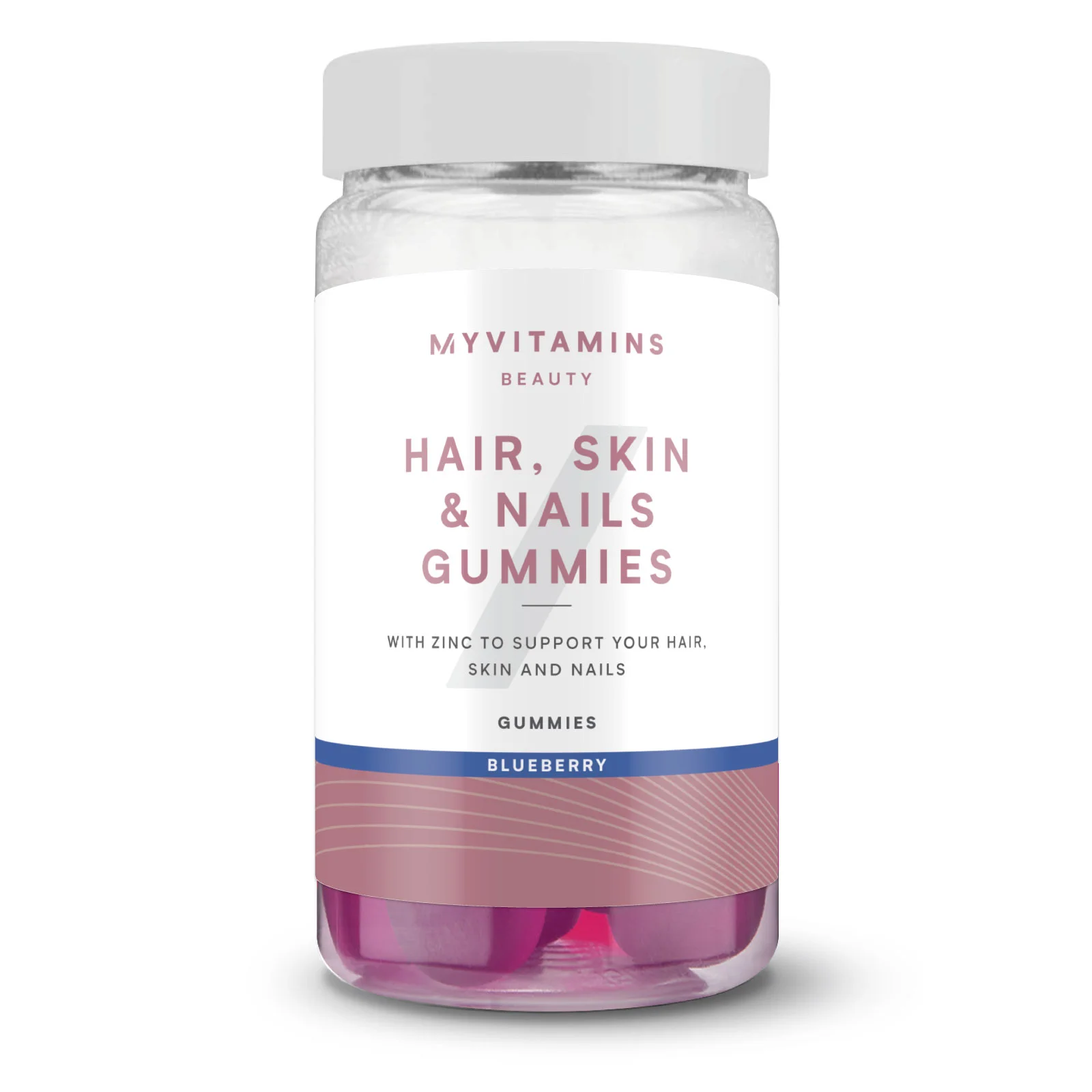 Hair, Skin and Nails Gummies - 60 Gummies - 30servings - Μύρτιλο Εικόνα 1