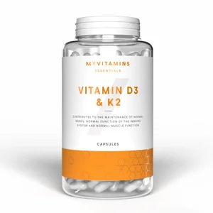 Κάψουλες Βιταμίνης D3 και K2 - Amount 90CAPSULES, 90servings