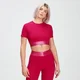 Γυναικείο Crop Τοπ MP Adapt Με Ανάγλυφη Υφή - Virtual Pink
