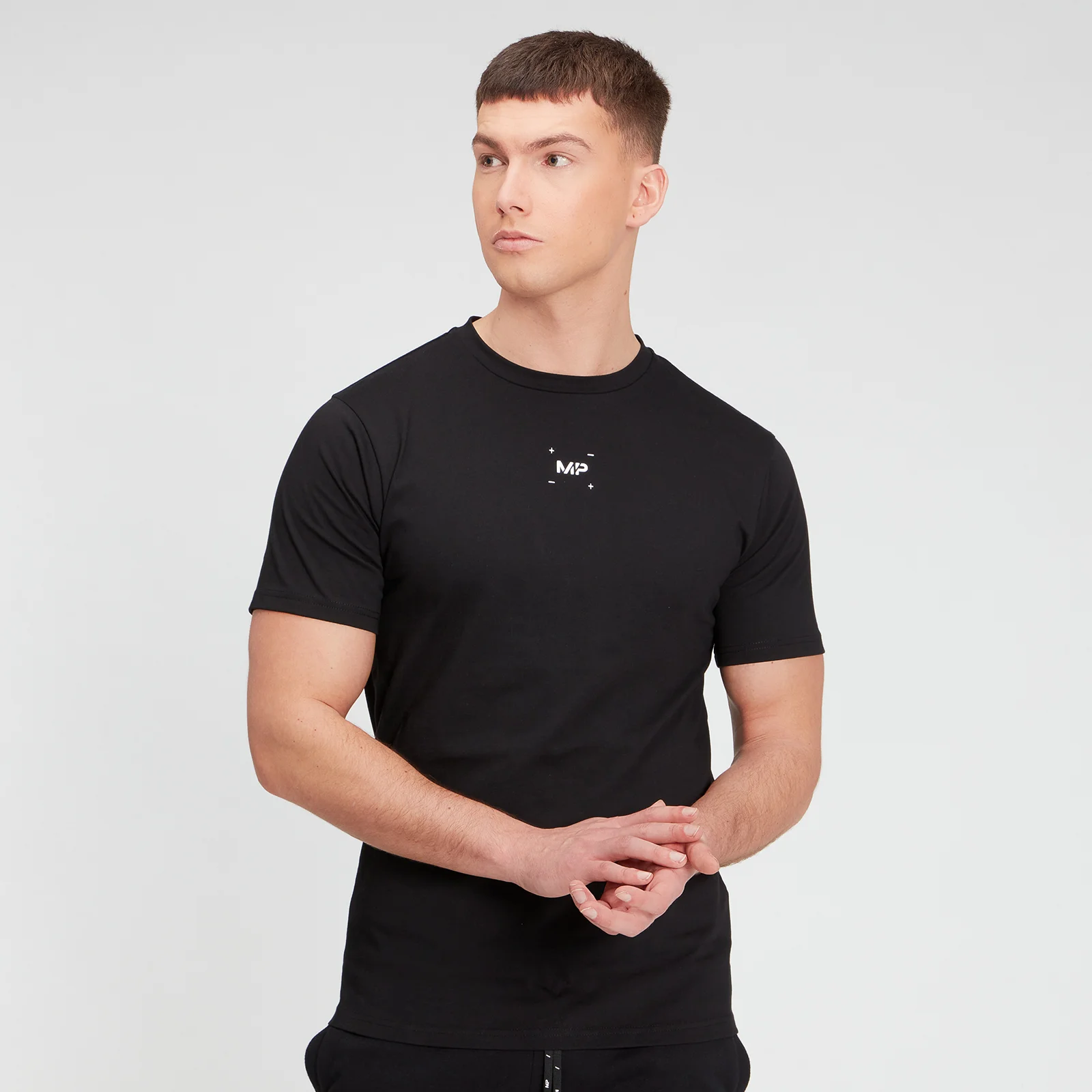 MP Men's Central Graphic Short Sleeve T-Shirt - Black - XXS Εικόνα 1