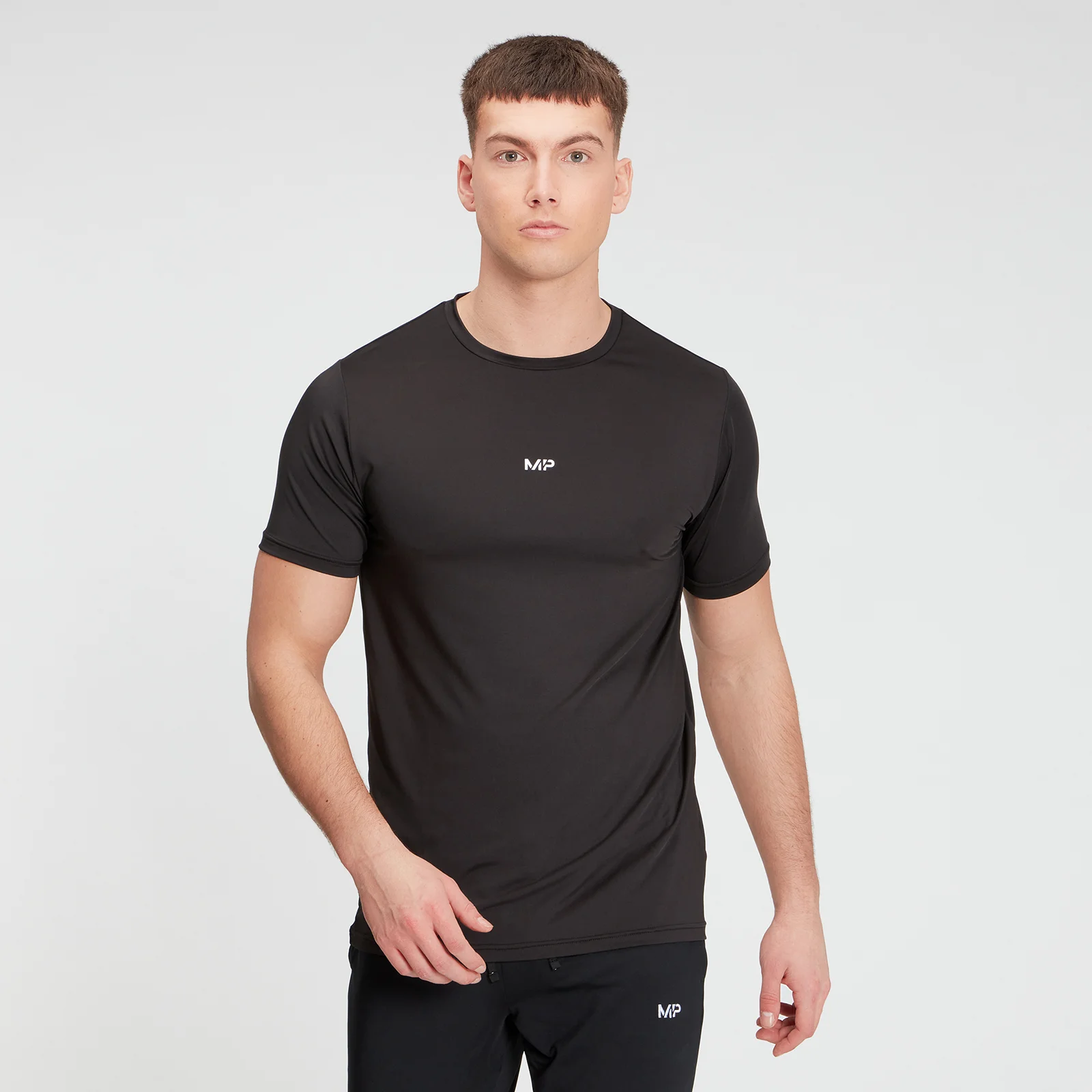 MP Men's Graphic Training Short Sleeve T-Shirt - Black - XXS Εικόνα 1