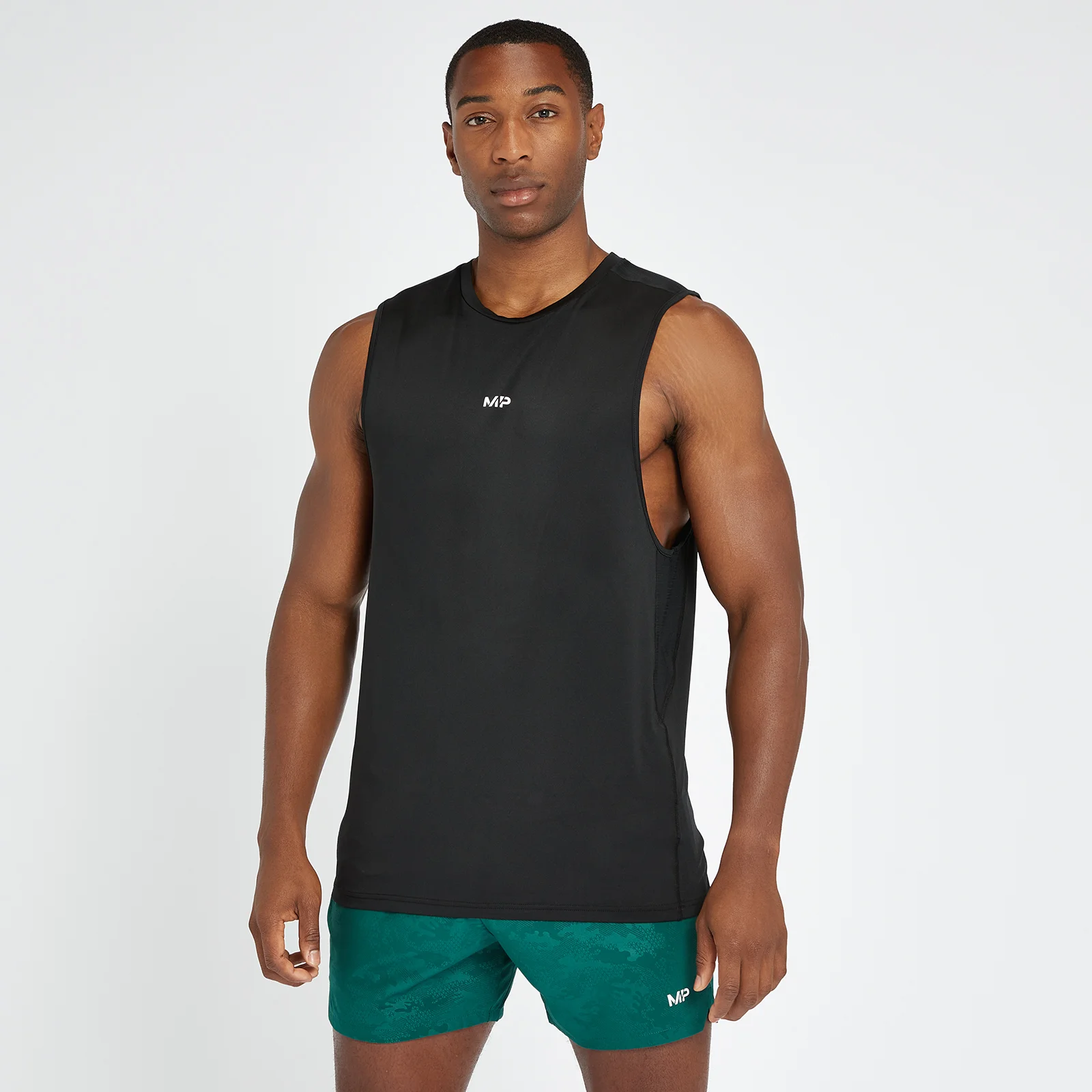 Ανδρικό Tank Top MP Engage - Μαύρο - XXS Εικόνα 1