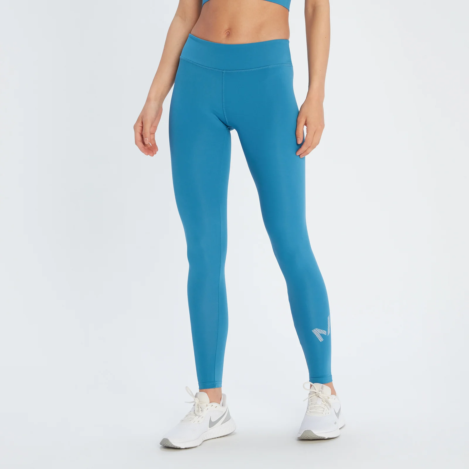 MP Women's Printed Training Leggings - Pilot Blue - XXS Εικόνα 1