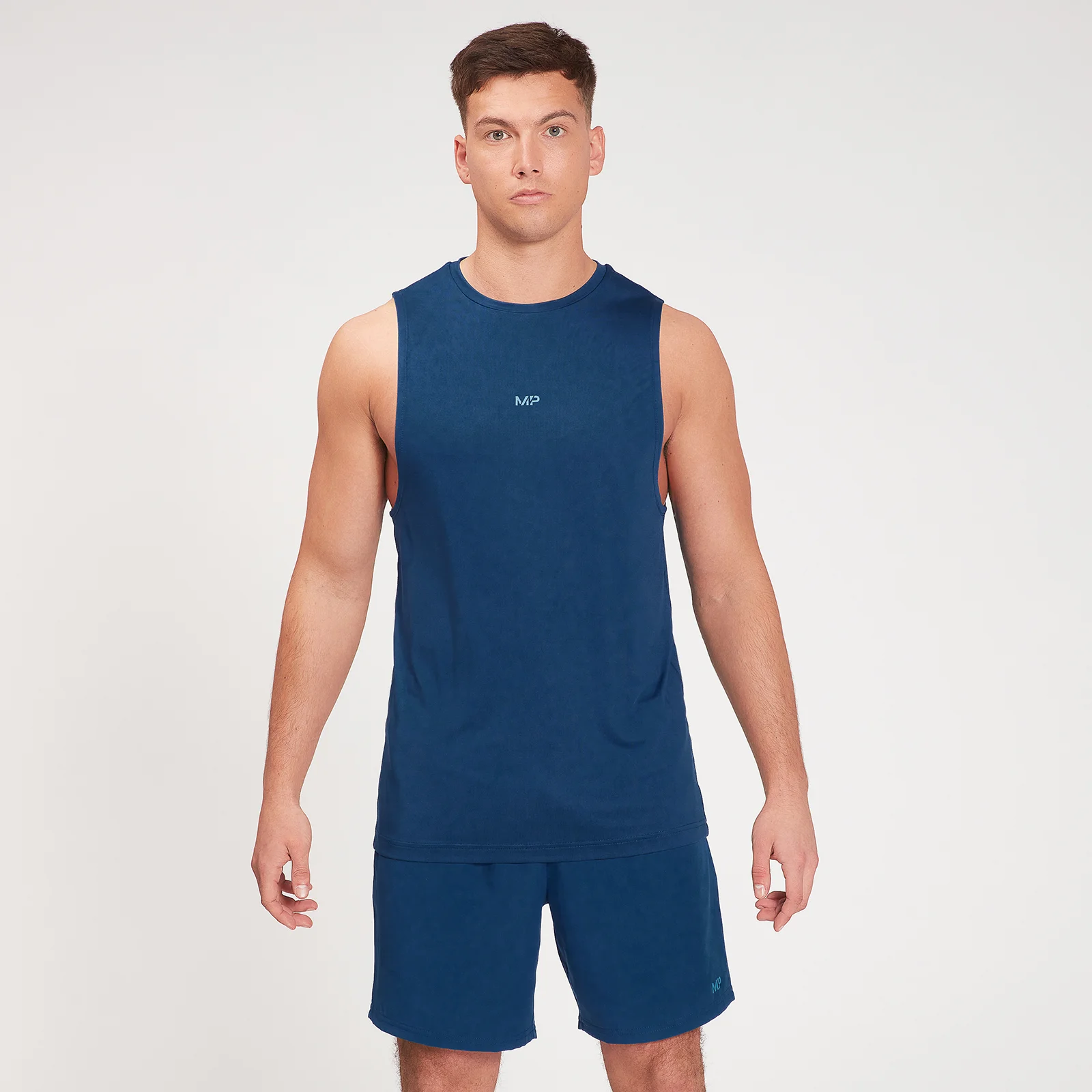 MP Men's Fade Graphic Training Tank - Dark Blue - XXS Εικόνα 1