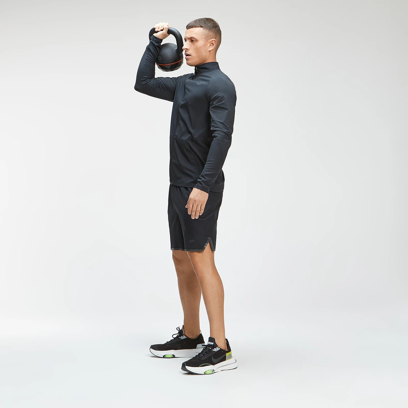 Ανδρικό Σορτς MP Tempo - Μαύρο - XXS Εικόνα 1