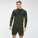 MP Ανδρικό Essential Seamless Long Sleeve Top - Vine Leaf Marl