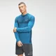 MP Ανδρικό Essential Seamless Long Sleeve Top - Bright Blue Marl