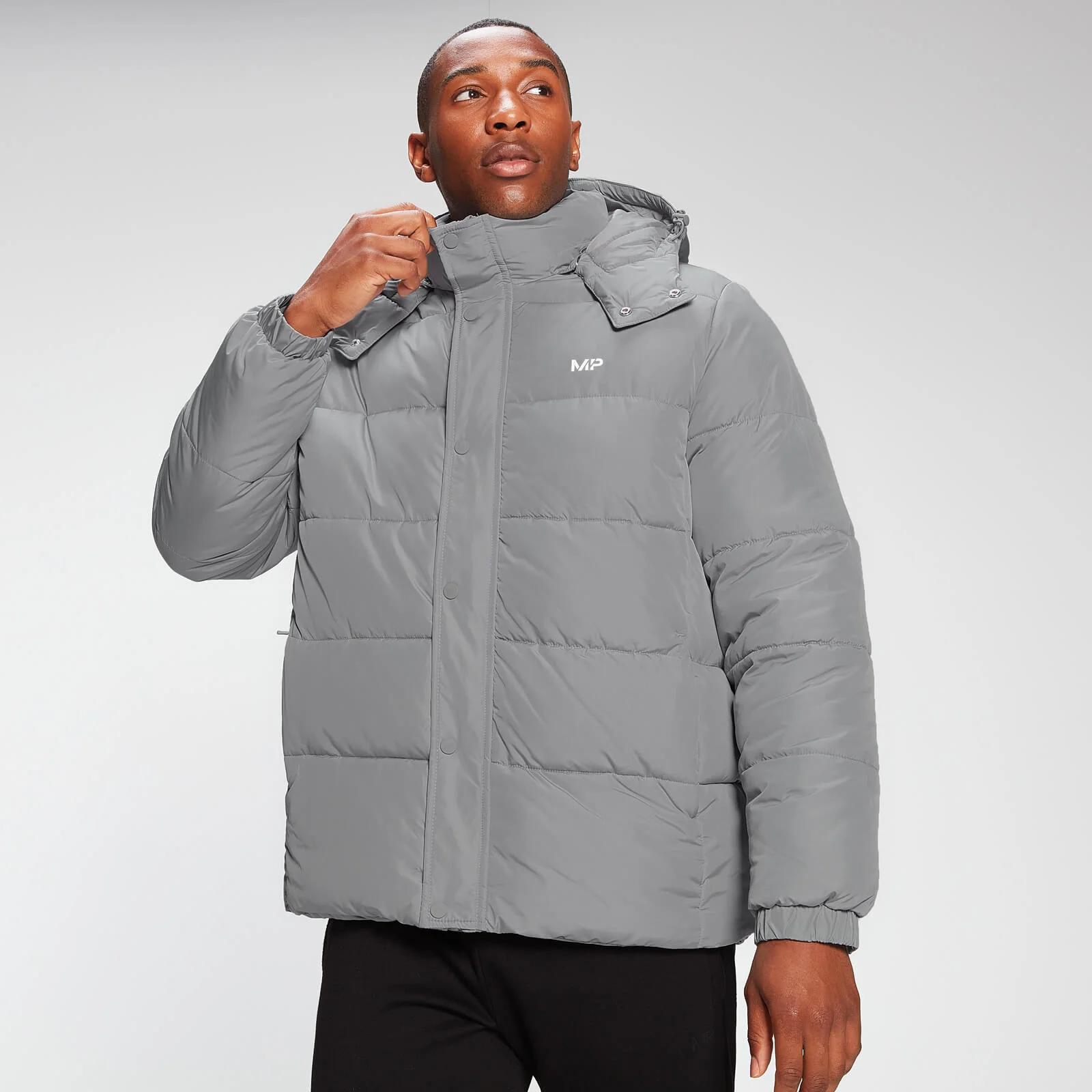 MP Men's Essential Puffer Jacket - Storm - XXS Εικόνα 1
