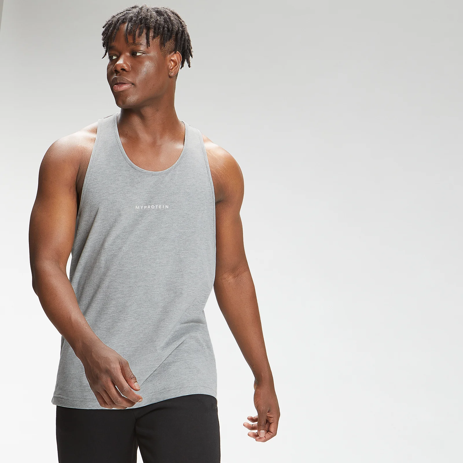 MP Ανδρικό Original Stringer Vest - Classic Grey Marl - XXS Εικόνα 1