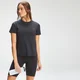 MP Γυναικείο Power Ultra Split Back T-Shirt - Μαύρο