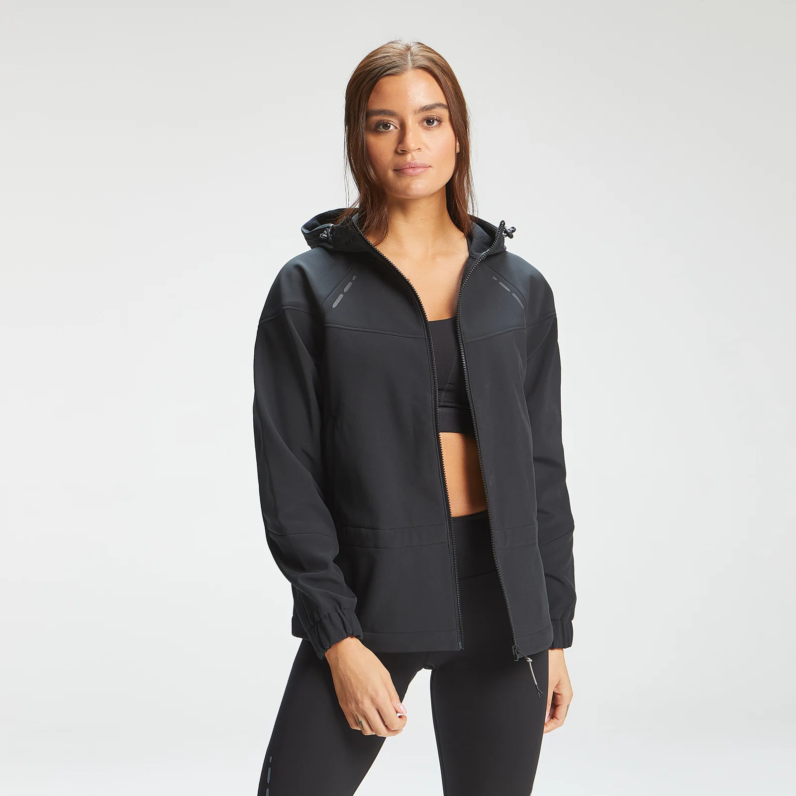 MP Women's Power Ultra Soft Shell Jacket - Black - XXS Εικόνα 1