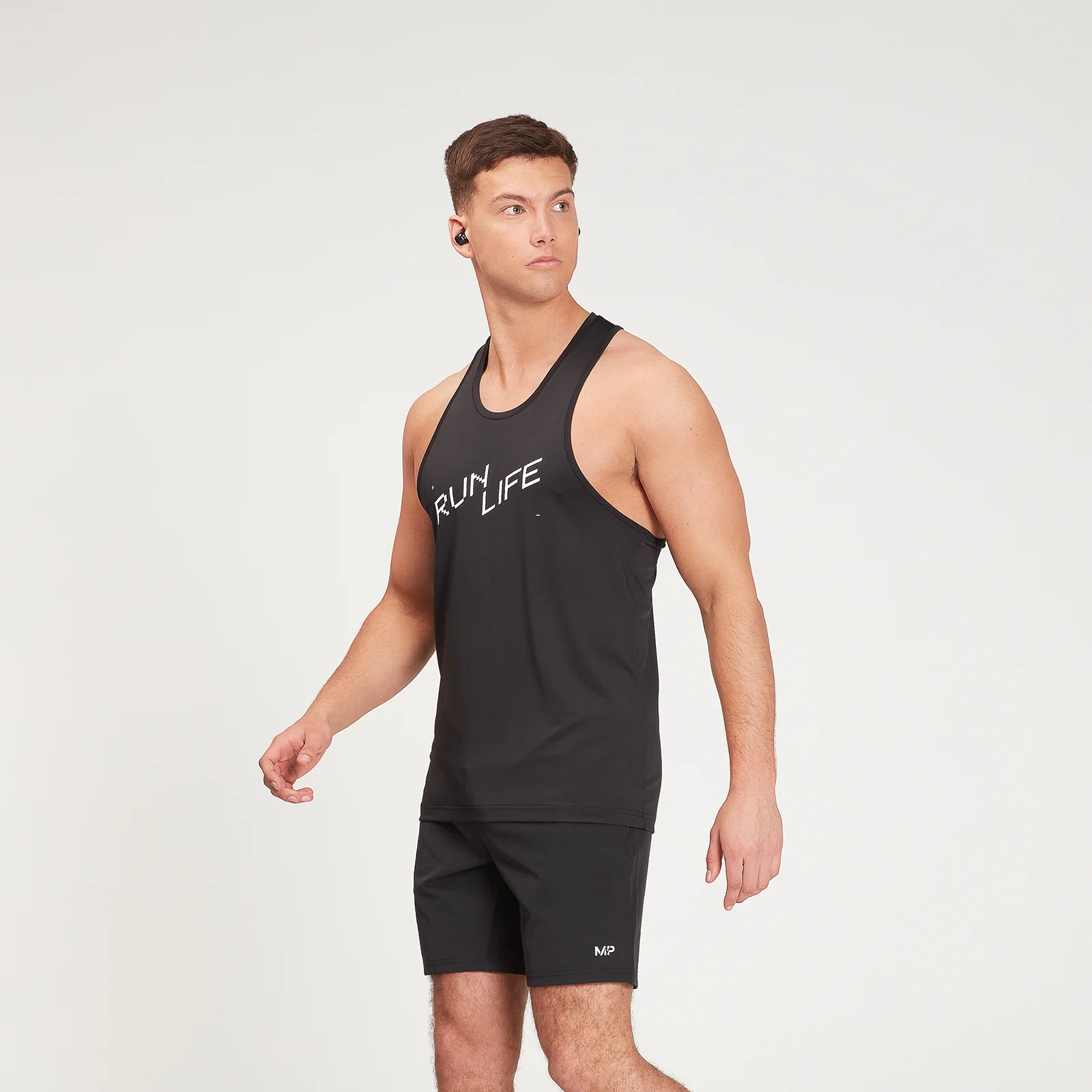 MP Men's Graphic Running Tank Top - Μαύρο - XXS Εικόνα 1