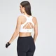 MP Women's Power Longline Sports Bra - Λευκό