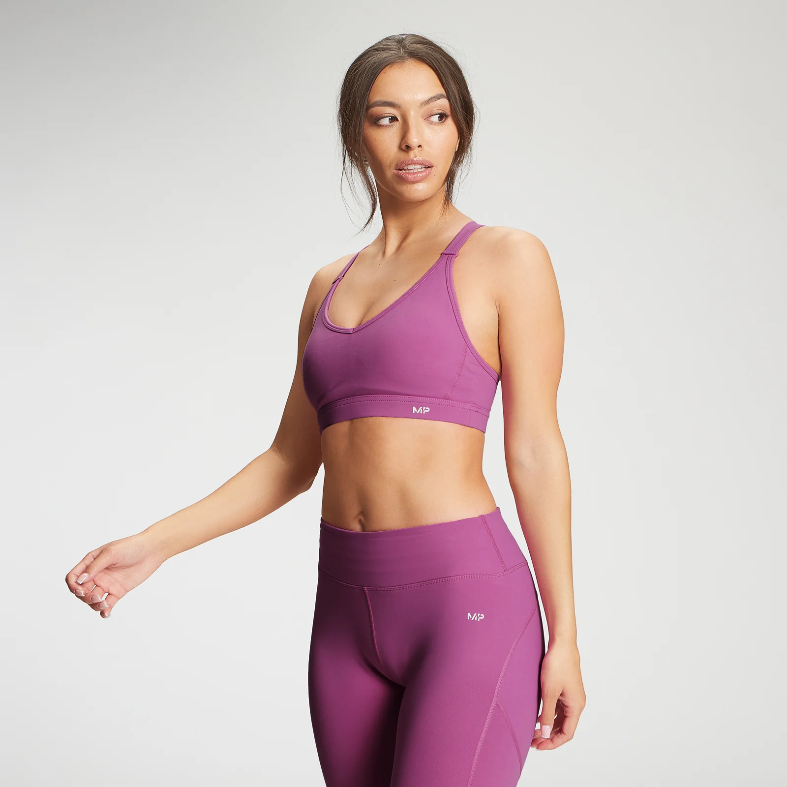 MP Women's Power Mesh Sports Bra - Ορχιδέα - XXS Εικόνα 1
