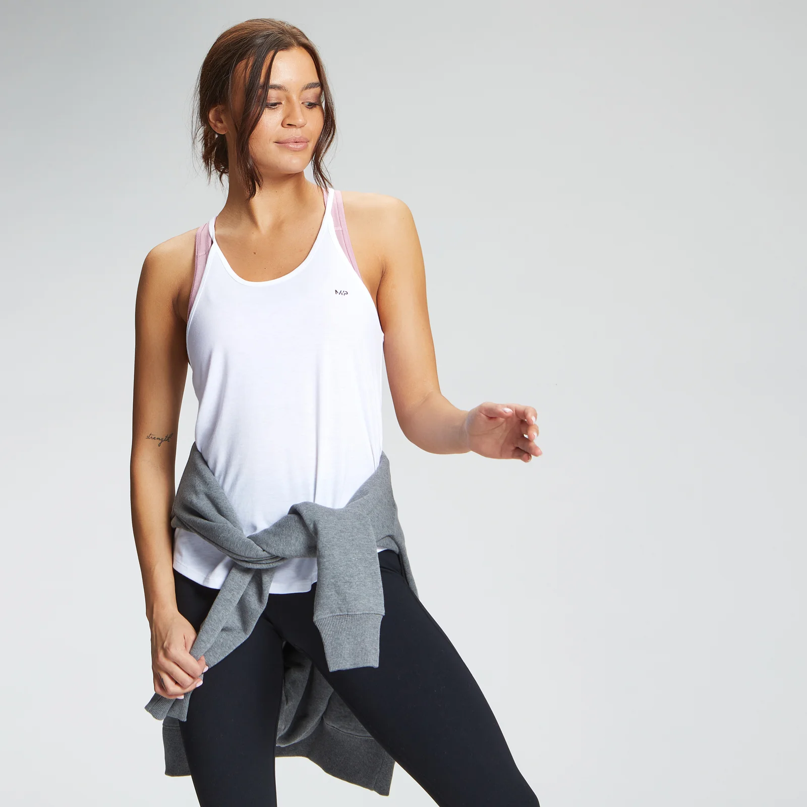 MP Women's Essentials Training Escape Vest - Λευκό - XXS Εικόνα 1