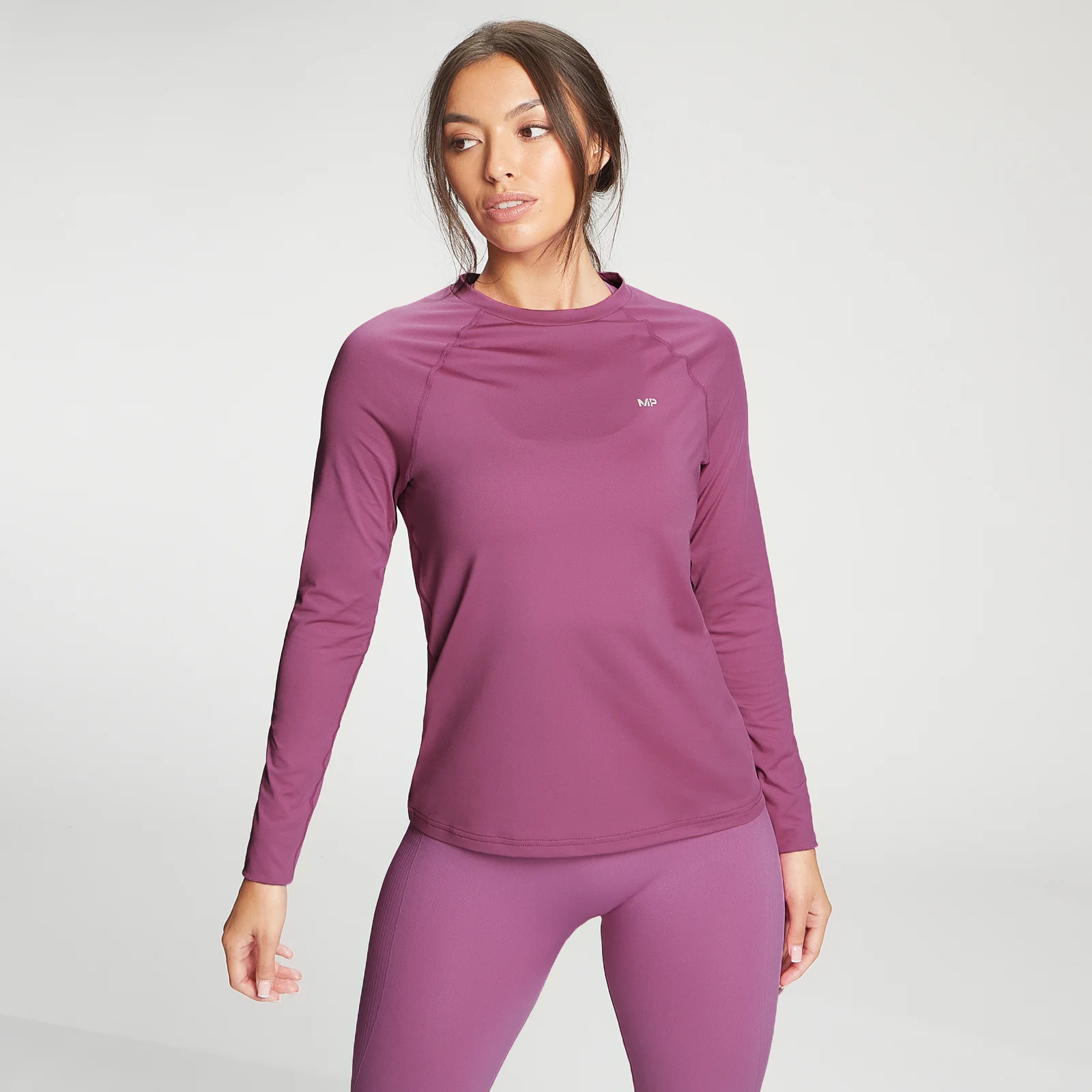 MP Women's Training Slim Fit Long Sleeve Top - Orchid - XXS Εικόνα 1