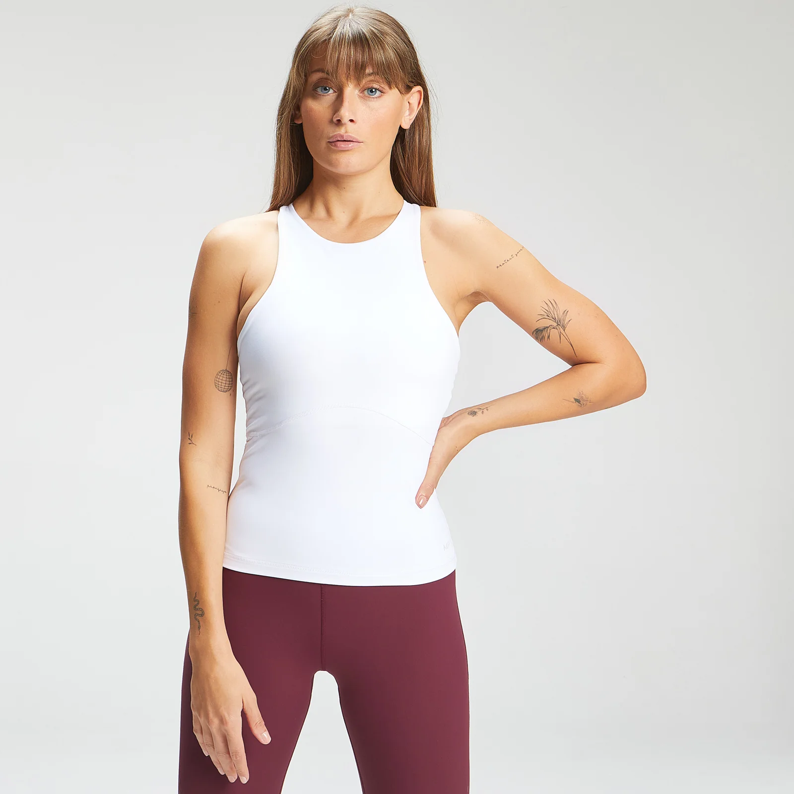 MP Women's Power Ultra Fitted Vest - Λευκό - XXS Εικόνα 1