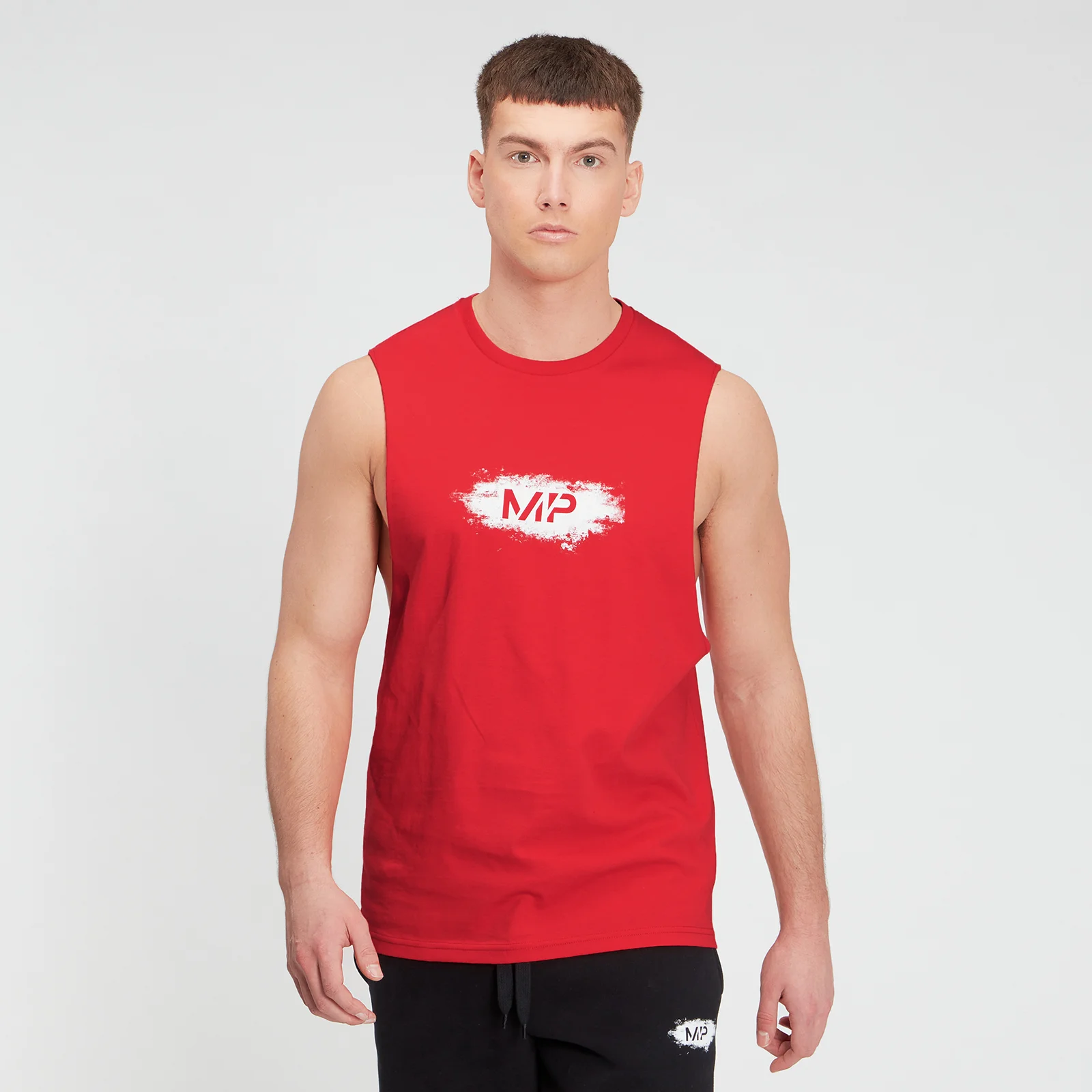 MP Men's Chalk Graphic Tank Top - Danger - XXS Εικόνα 1