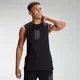 Ανδρικό Tank Top MP Repeat Graphic - Μαύρο