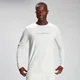 MP Ανδρικό μπλουζάκι Mini Mark Graphic Long Sleeve T-Shirt - Light Grey Marl