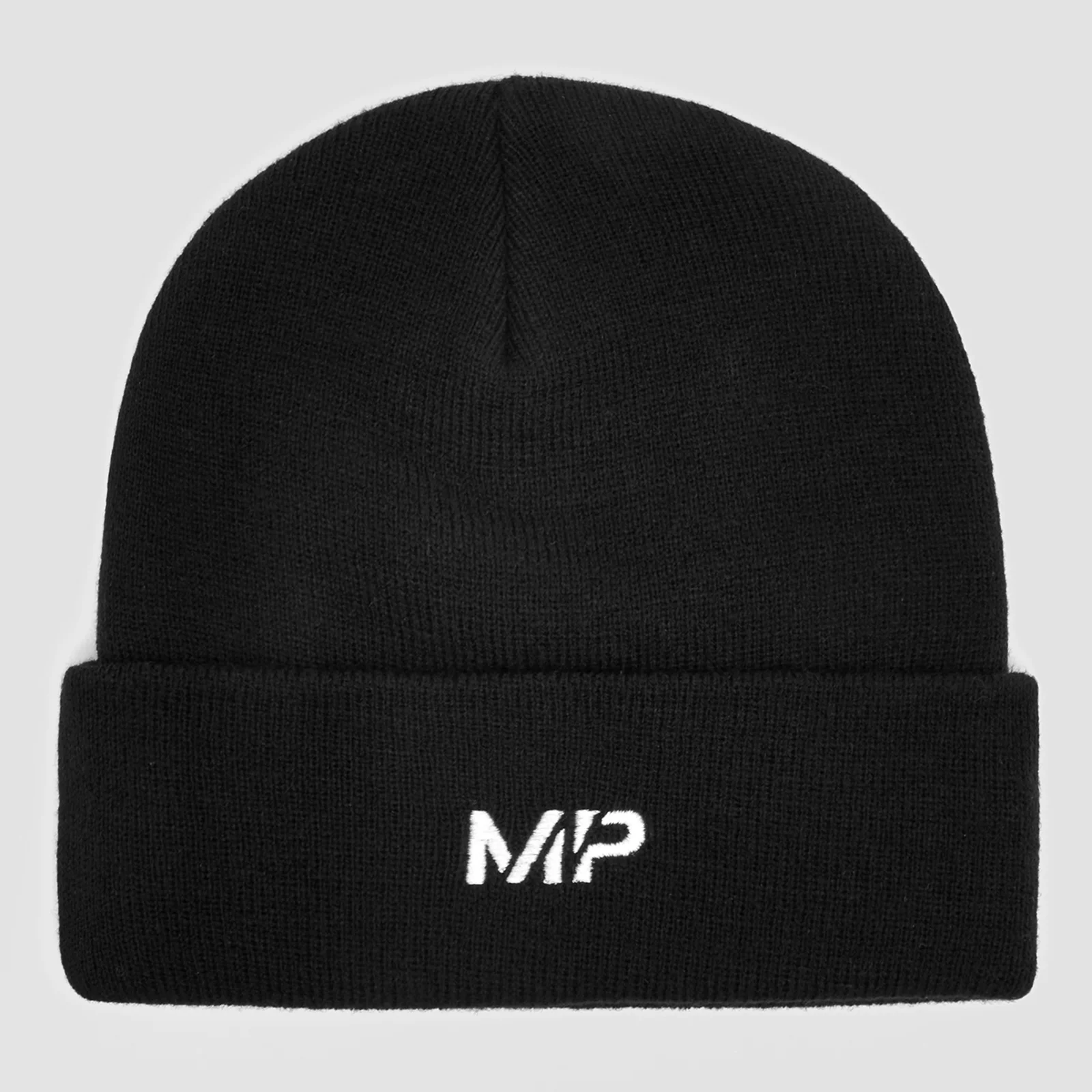 MP Embroidered Logo Beanie Hat - Black/White Εικόνα 1