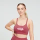 MP Γυναικείο αθλητικό σουτιέν Chalk Graphic - Berry Pink
