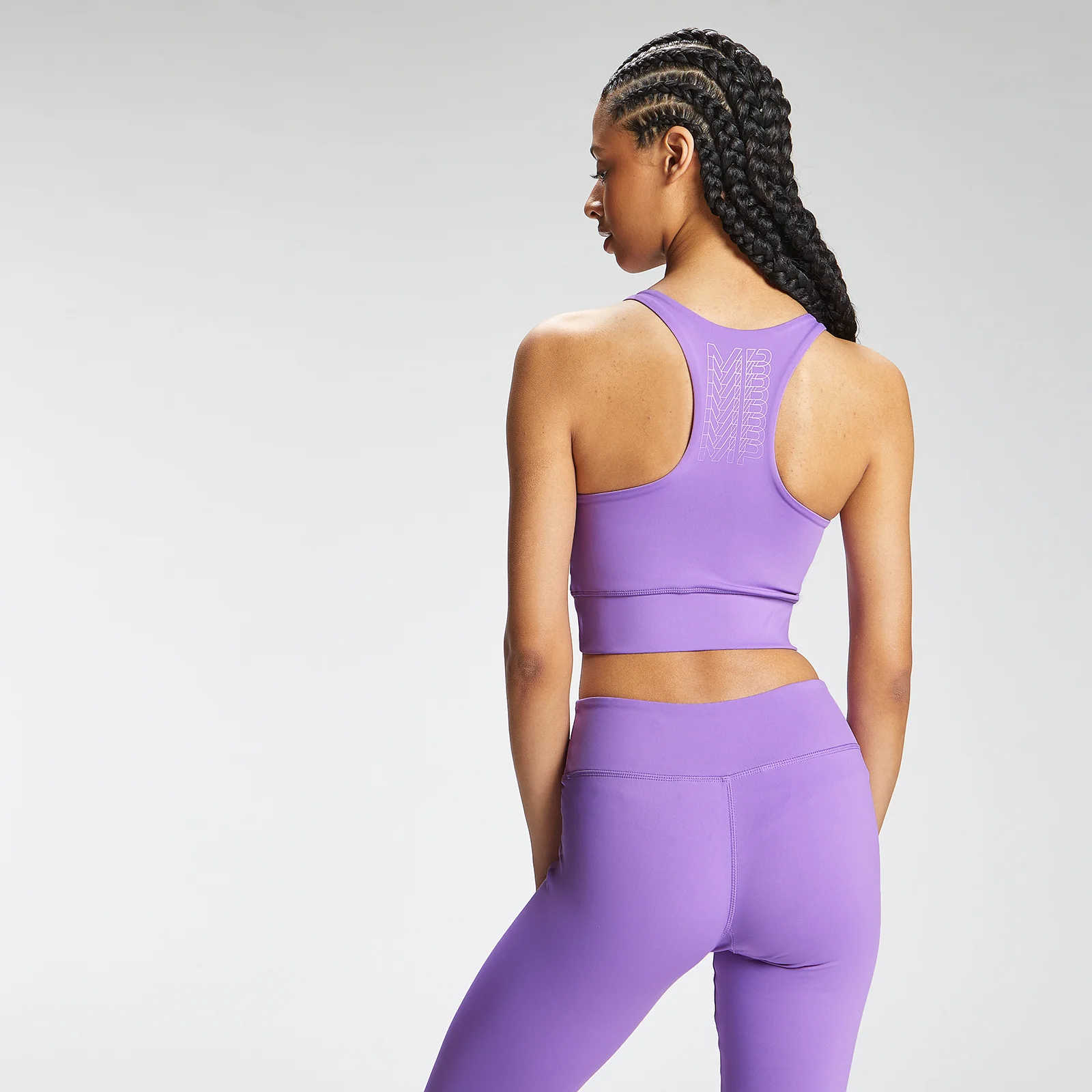 MP Women's Repeat MP Training Racerback Bra - Βαθύ λιλά - XXS Εικόνα 1