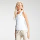 MP Women's Essential Rib Vest - Λευκό
