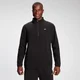 Ανδρικό Πουλόβερ MP Rest Day Fleece Με Φερμουάρ 1/4 - Μαύρο