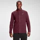 Ανδρικό Πουλόβερ Fleece Με Φερμουάρ MP Rest Day - Merlot