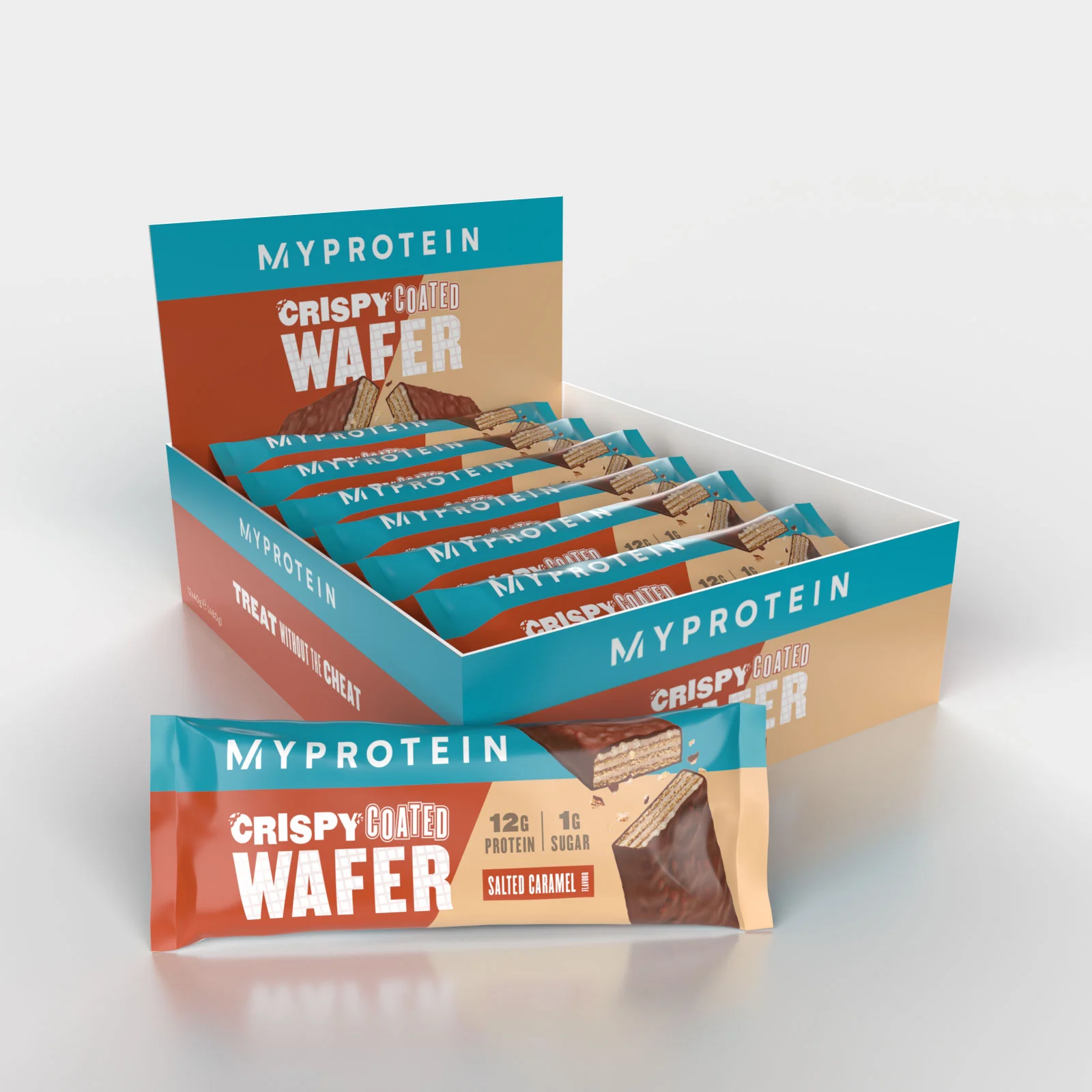 Crispy Coated Wafer - 12x40g - Αλατισμένη Καραμέλα Εικόνα 1