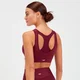 MP Women's Sculpt Laser Cut Sports Bra - Λιμάνι