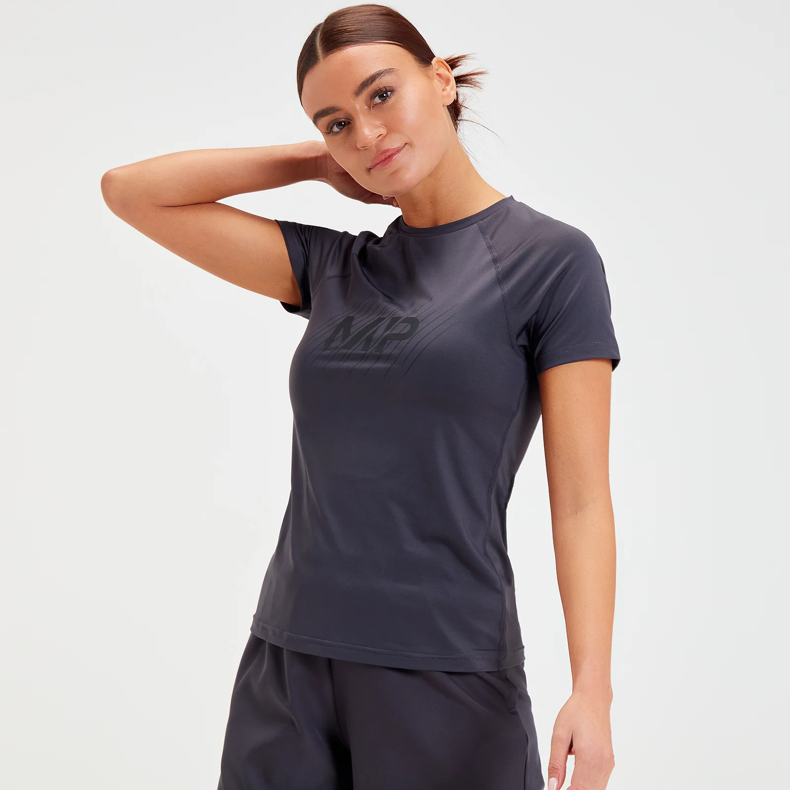 MP Women's Singles Day T-Shirt | Gun Metal - XXS Εικόνα 1