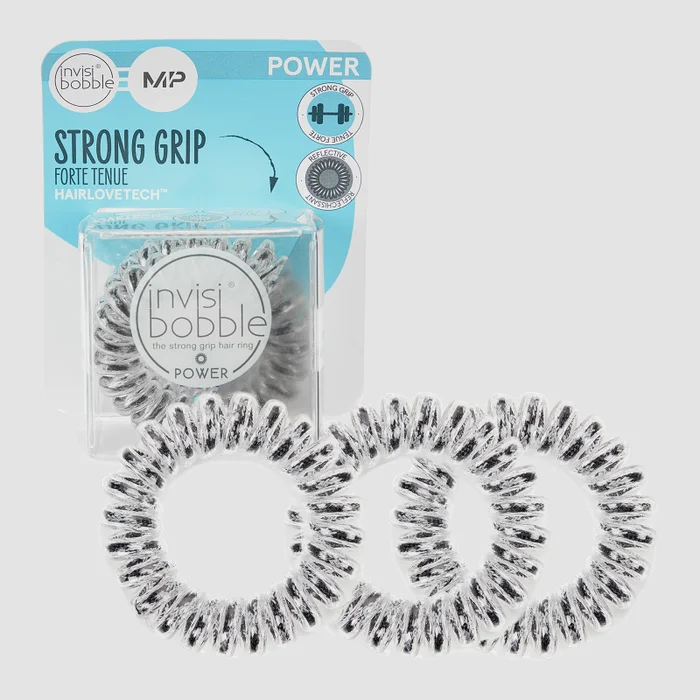 MP X Invisibobble® Power Reflective - Μαύρο - ΣΕΤ ΤΩΝ 3