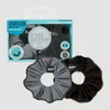 MP X Invisibobble® Reflective Power Sprunchie - Μαύρο/Ice Blue - ΣΕΤ ΤΩΝ 2